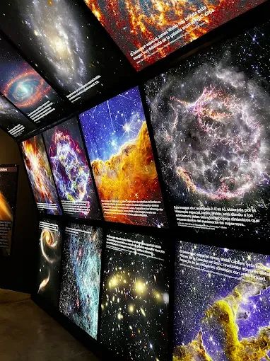 Fotografía interna del Planetario Tuxtla