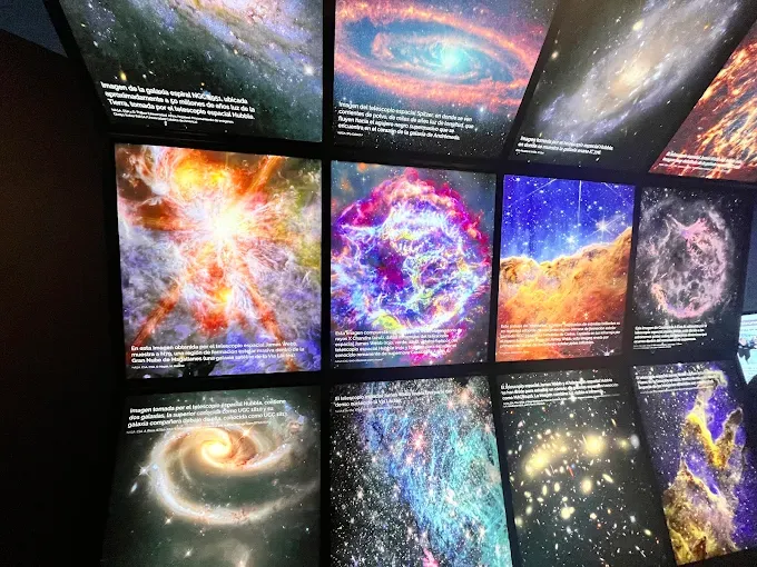 Presentaciones informativas en el interior del Planetario Tuxtla